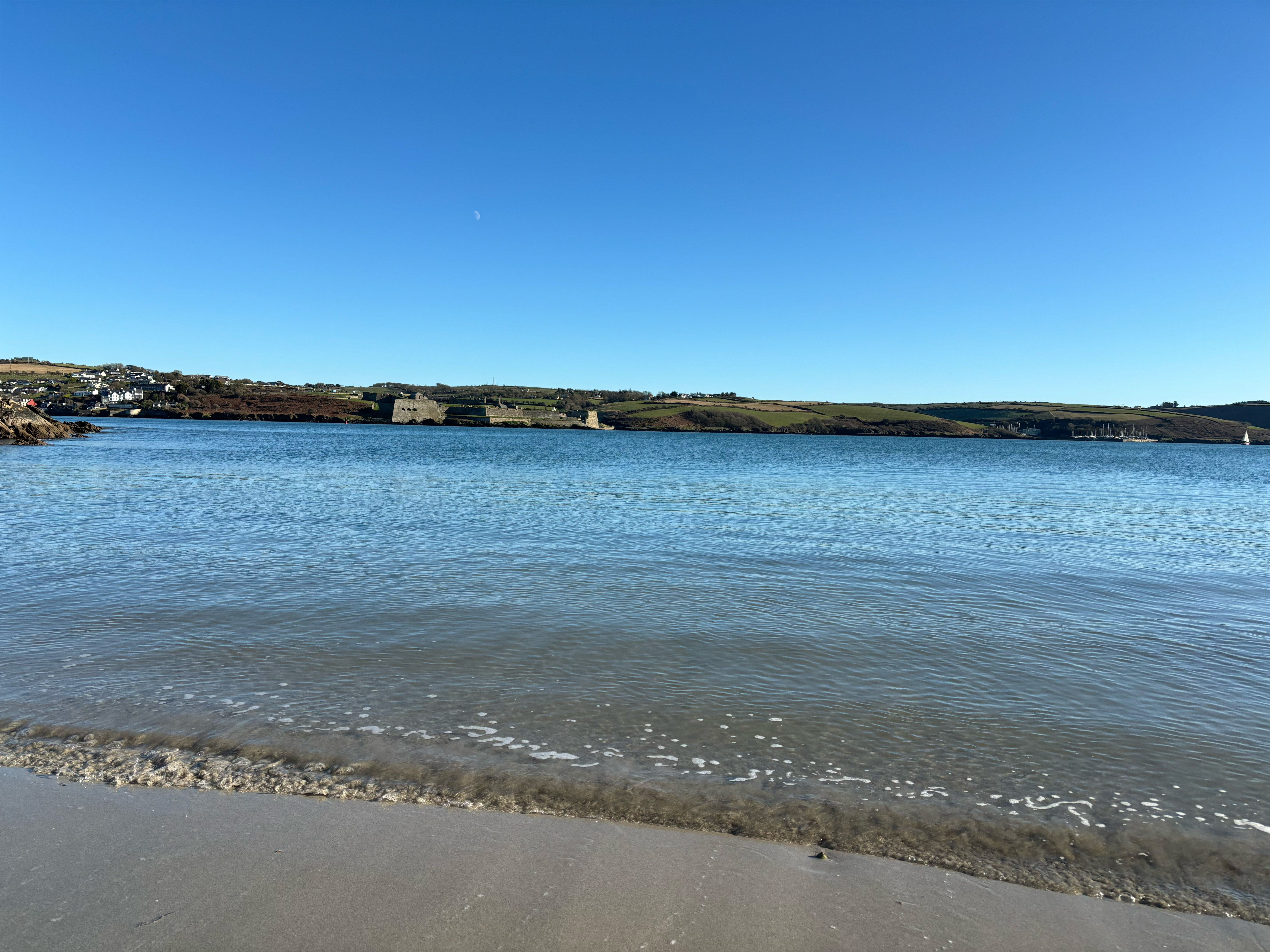 Nearby beach